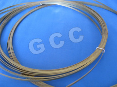 Metal Zipper Brass Wire