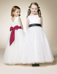 Designer Flower-Girl Dress