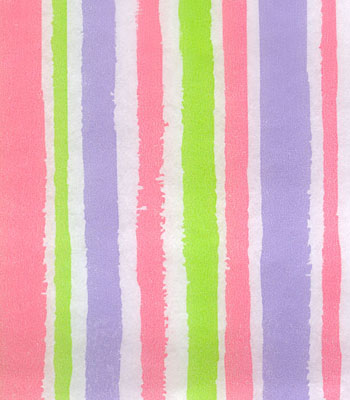 stripe coloured tissue paper