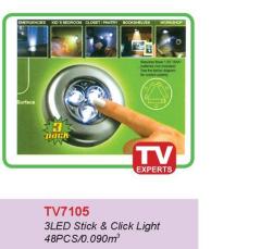 3 LED Stick & Click Light