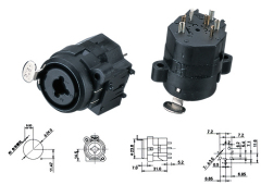 XLR Chassis Socket