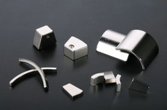 Irregular magnet material