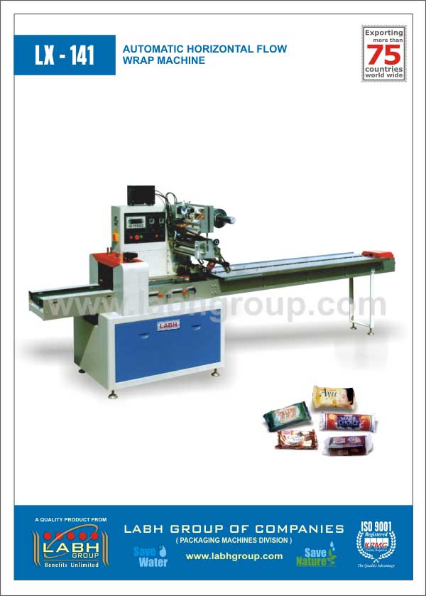 Automatic Horizontal Flow Wrap Machine