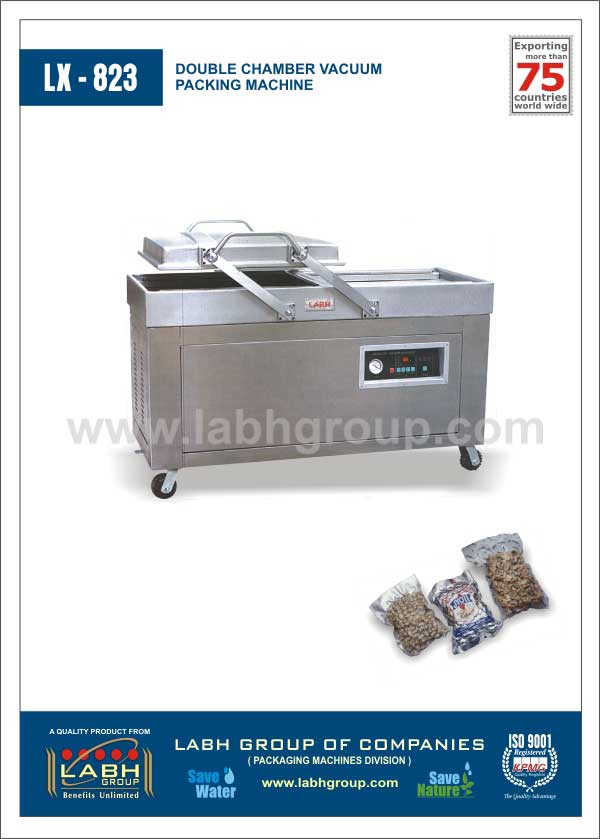 Double Chamber Vacuum Packing Machine