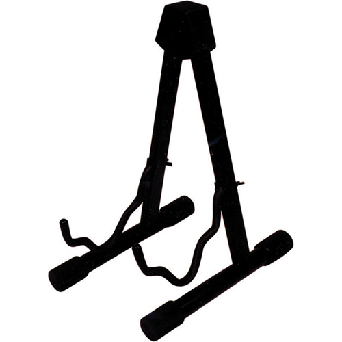 black guitar stand