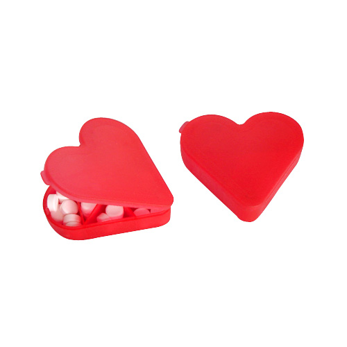 Heart shape pill box