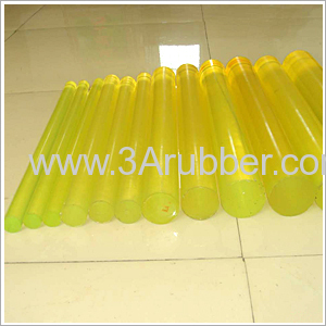 100% virgin polyurethane rod, PU rod with yellow, brown, green, red, black