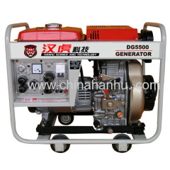 5.5kw small diesel generator