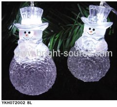 12L SNOW MAN ACRYLIC LIGHT