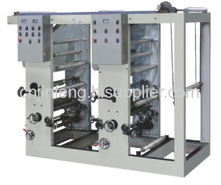 Two color Line connecting Rotogravure Printing Machine