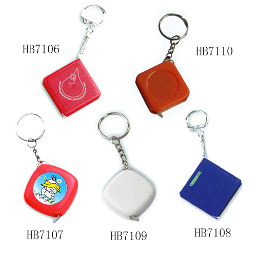 Mini Tape Measure Key Chain