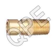 Valved-Male Pipe Thread