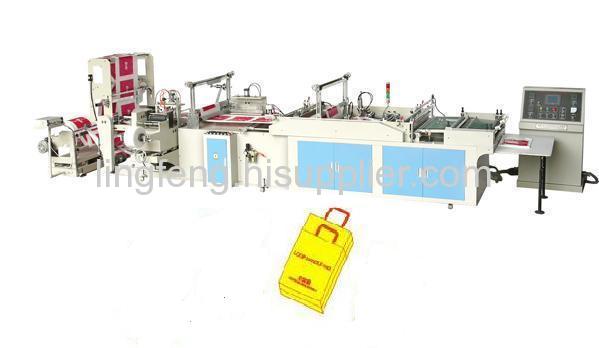 Full Automatic Soft Loop Handle Bag Making Machine