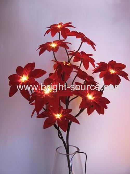 poinsettia light branch