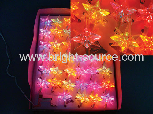 decoration light with star