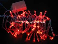 140L RED LED FAIRY LIGHT, 2 WAY 8 FUNCTION