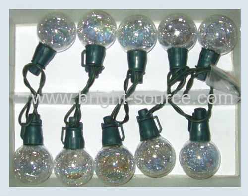 glass ball light chain