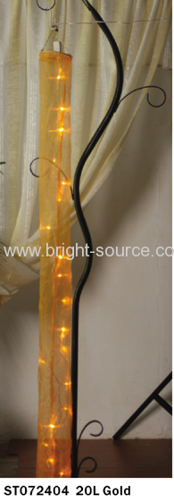 LED silk lantern lights