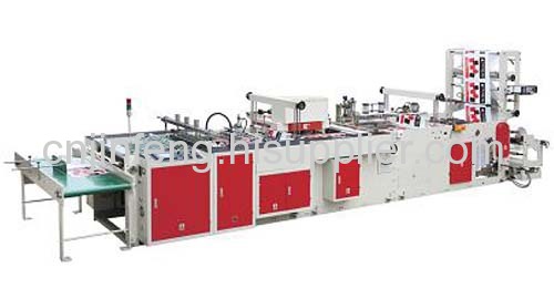 plastic hand bag making machine