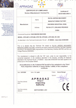 CE CERTIFICATION