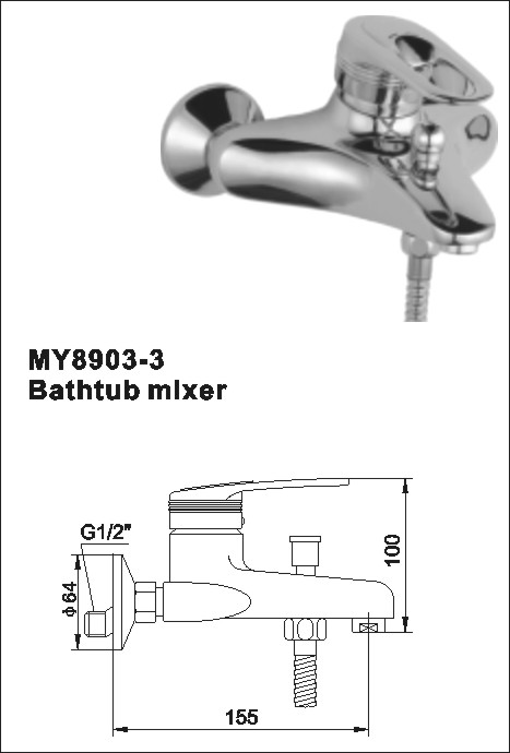 Bathtub a Mixer