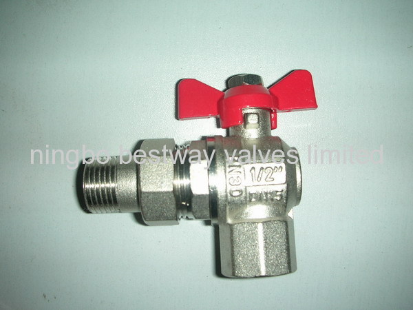 angle ball valve