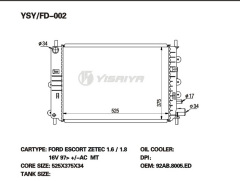 FORD Radiators