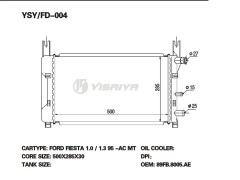 FORD Radiator