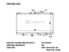 radiator for odyssey