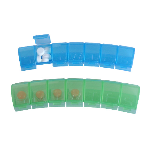 Arc Shape 7 Day Pill Box