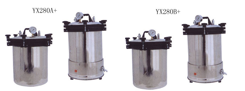 24L Portable Stainless Steel Autoclave