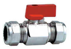 brass compression mini ball valve