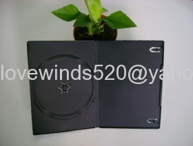 7mm Single/Double Black DVD Case