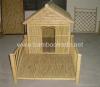 Bamboo Doghouse (kennel)