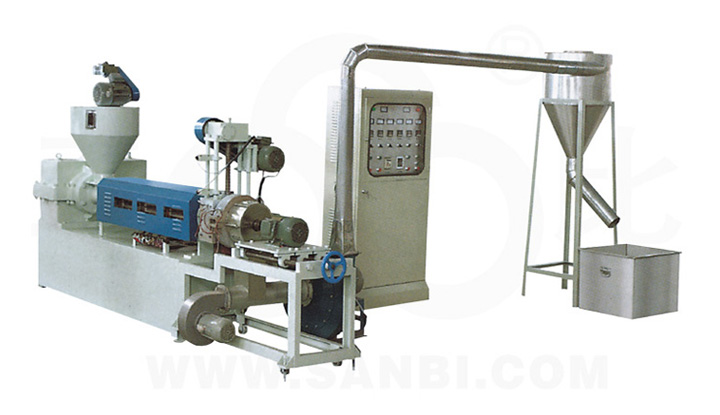 Wind-cooling Hot-cutting plastic Recycling Machine