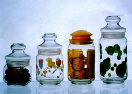 Glass jar