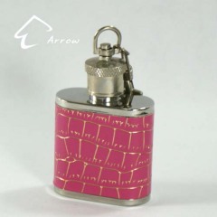 Stainless Steel Keychain Hip Flask