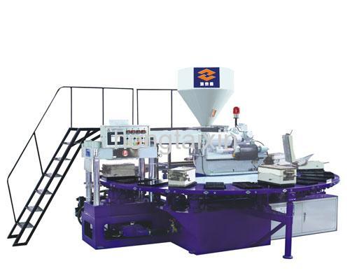 PVC Sole and Slipper Air Blow Injection Molding Machine