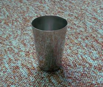 Stainless Steel Cone-shape Health Bath Cup