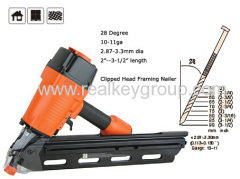 28° 3-1/2'' Clipped Head Framing Nailer