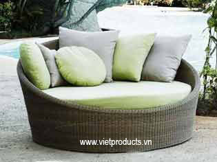 Synthetic Rattan Beach Chair