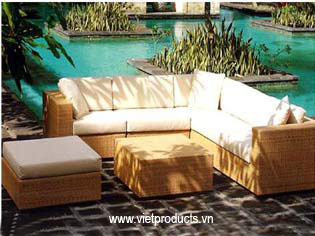 Poly Rattan Sofa Set