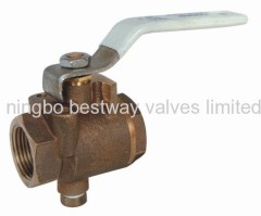 brass drain ball valve