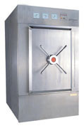 Pulsant vacuum sterilizers of manual door series