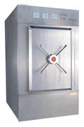 Pulsant vacuum sterilizers of manual door series