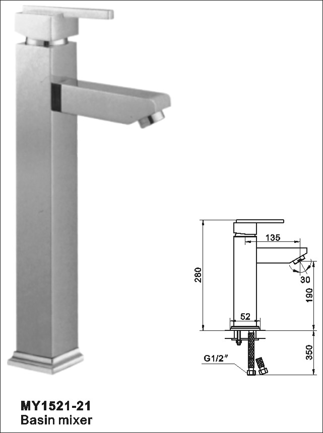 mono basin mixer water tap