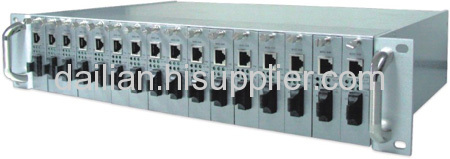 Fiber Ethernet Media Converter Chassis