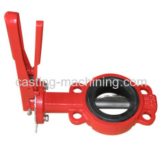 custom high temperature Tapped Lug type Butterfly Valve