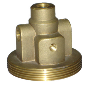 Custom copper casting precision pneumatic pipe fittings 