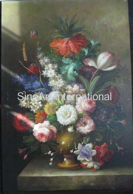 Classic Floral Oil Painting